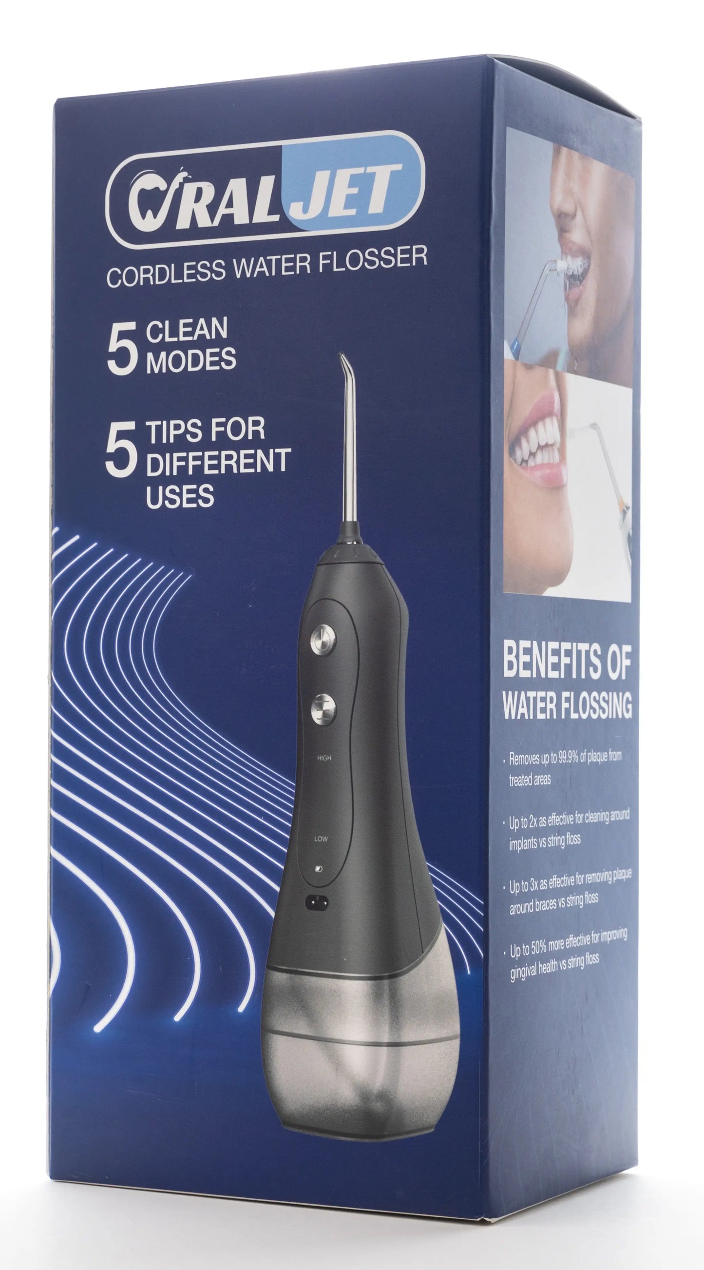 Oraljet Cordless Water Flosser-Black