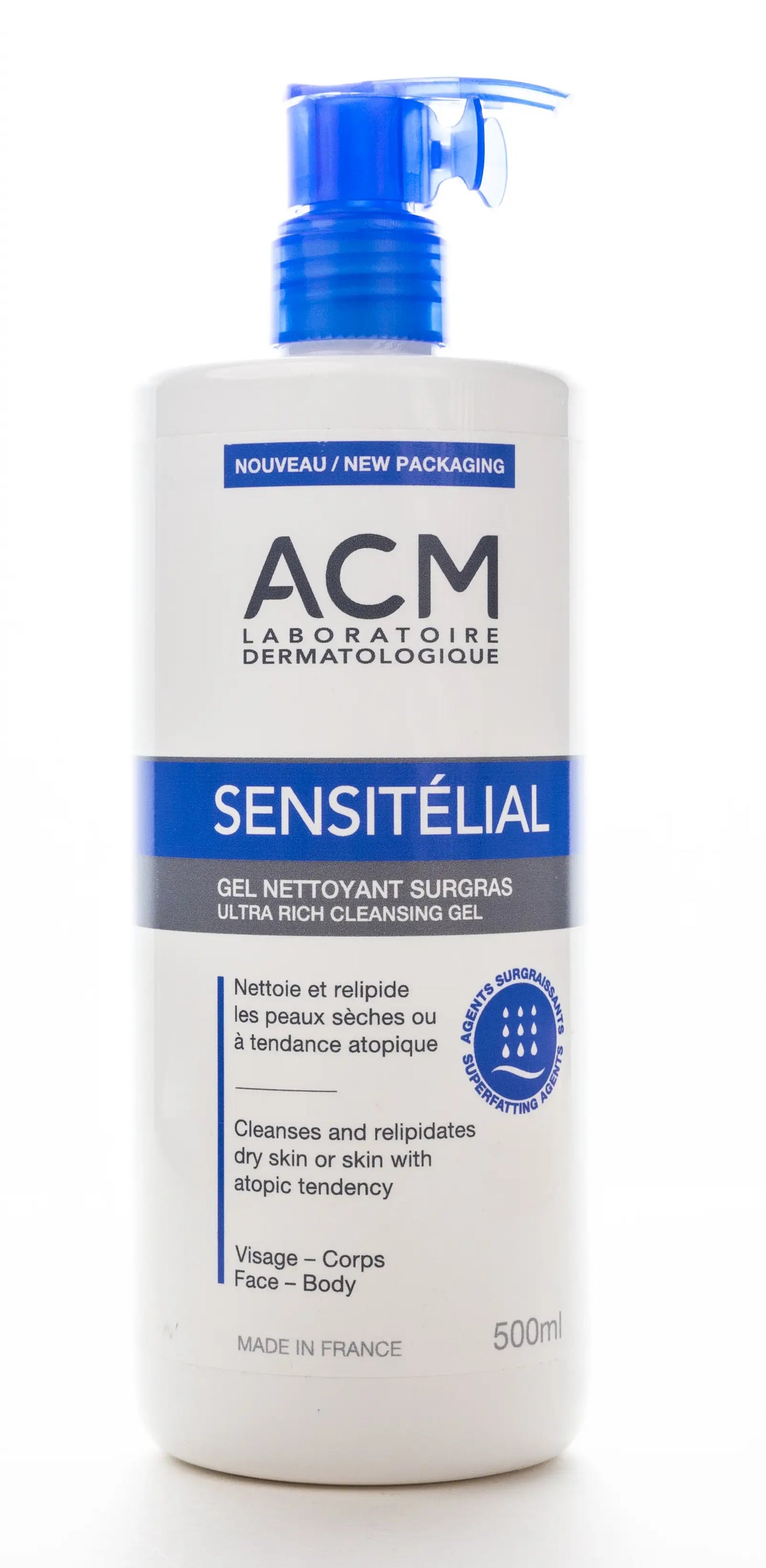 ACM Sensitelial Cleansing Gel 500 Ml