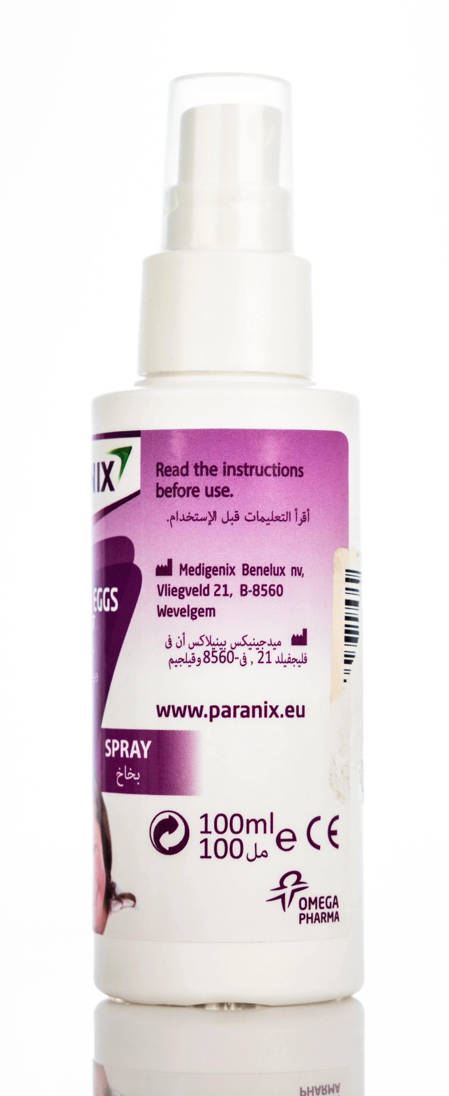 Paranix Anti Lice Lotion Spray 100Ml