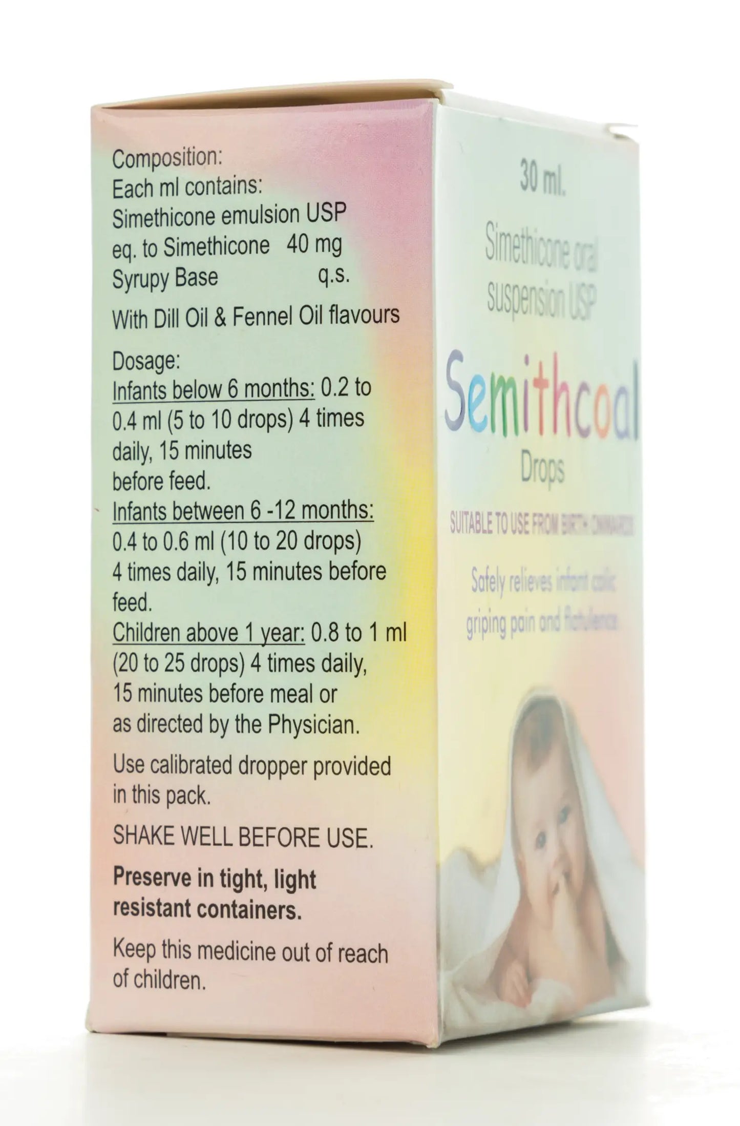 Semithcoal Drops 30Ml