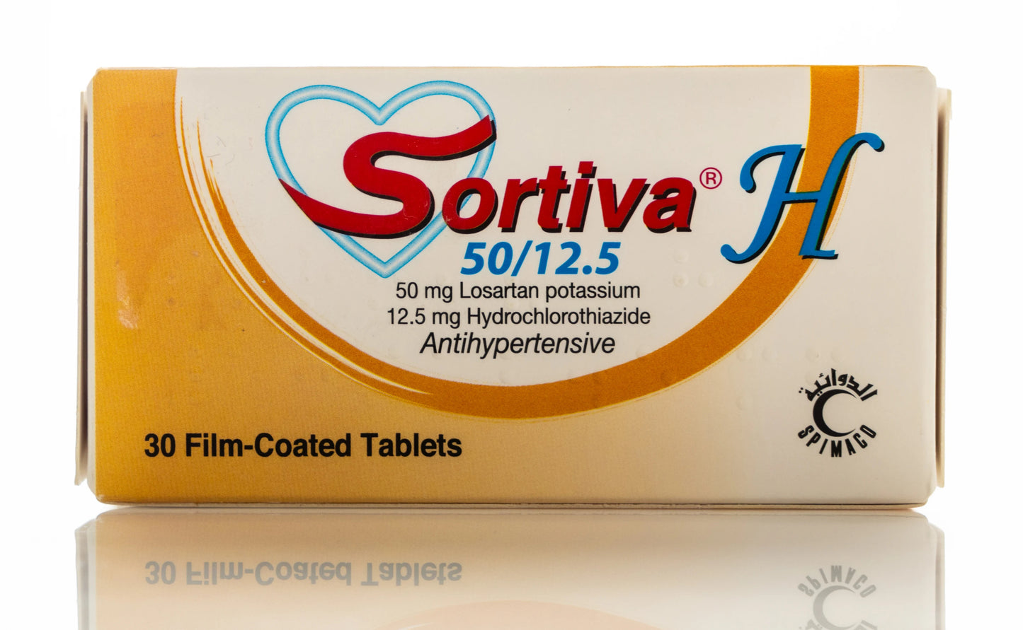 Sortiva H 50/12.5Mg 30 Tablets