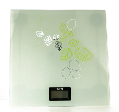 Laica Electronic White Scale With leaves [PS1072]