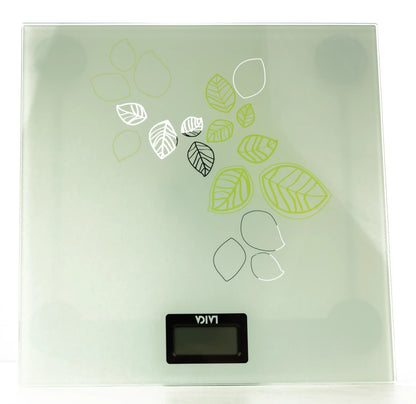 Laica Electronic White Scale With leaves [PS1072]