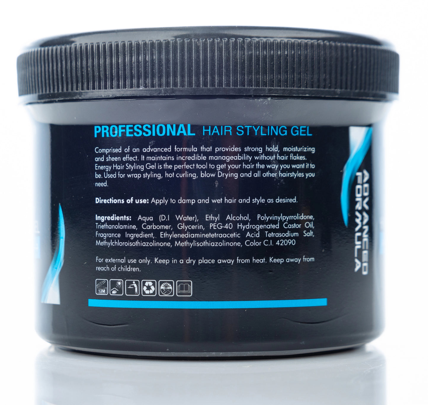 Energy Cosmetics Armada Professional Hair Styling Gel [1] Extra Hold 500 Ml