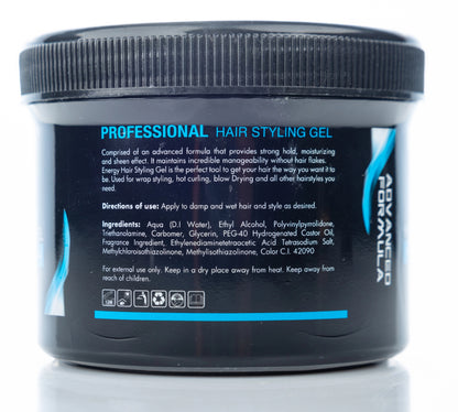 Energy Cosmetics Armada Professional Hair Styling Gel [1] Extra Hold 500 Ml