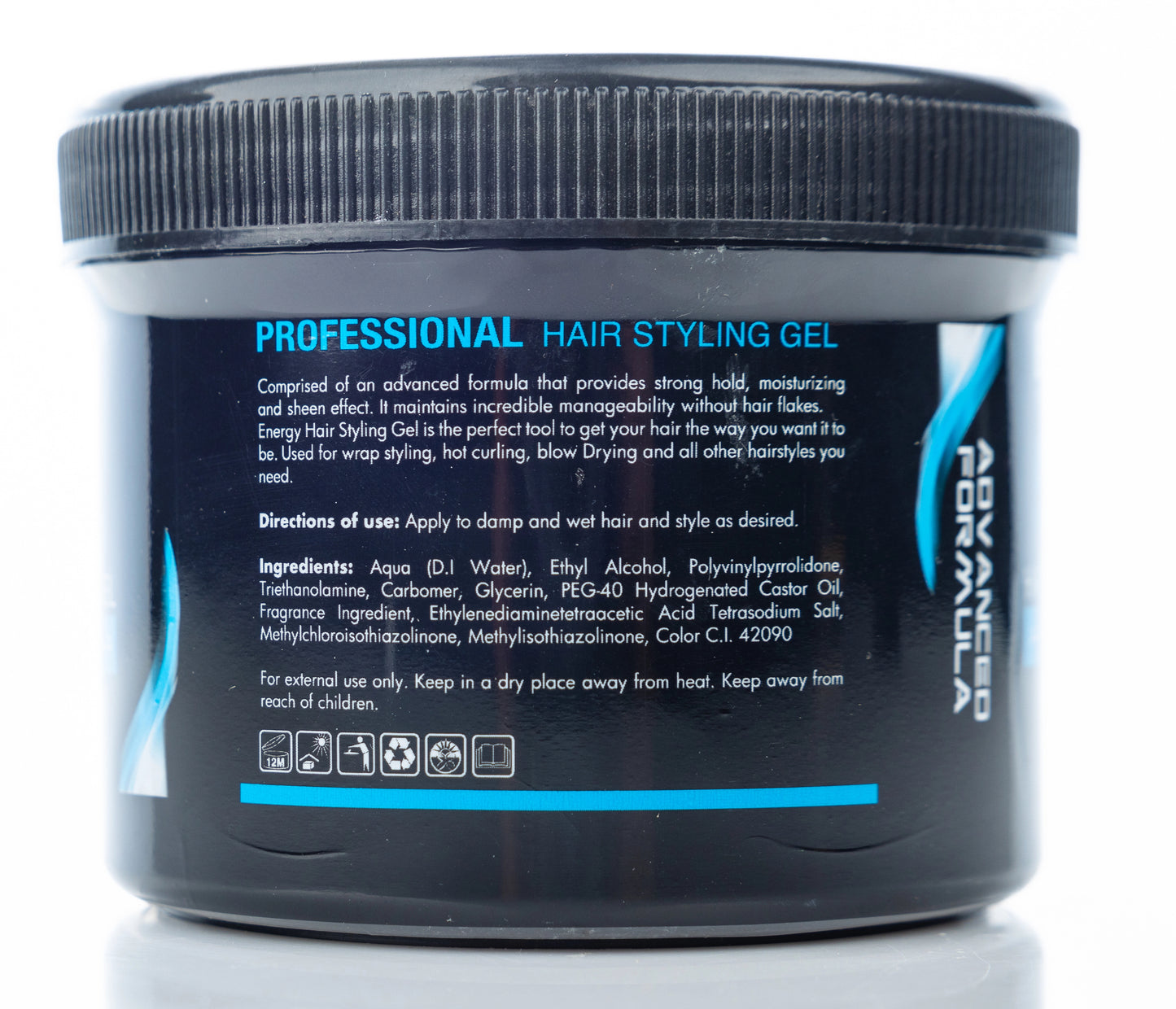 Energy Cosmetics Armada Professional Hair Styling Gel [1] Extra Hold 500 Ml