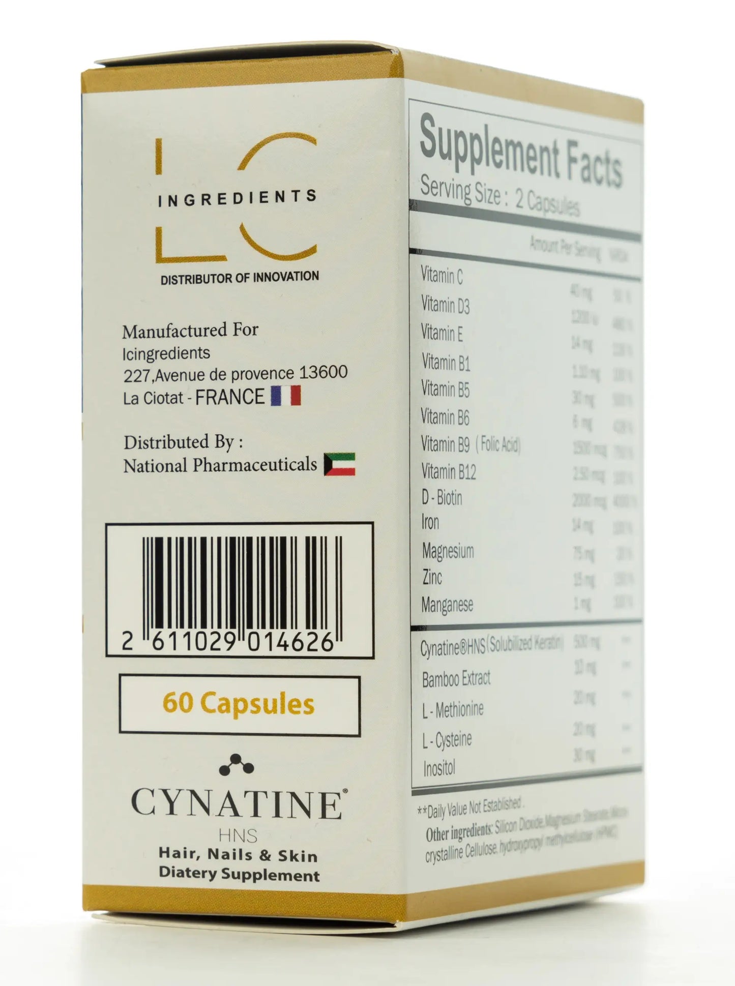 Cynatine Hair, Nails & Skin 60 Capsule