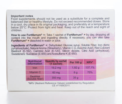 Fortiferrum Liposomal Iron 30 Sachet