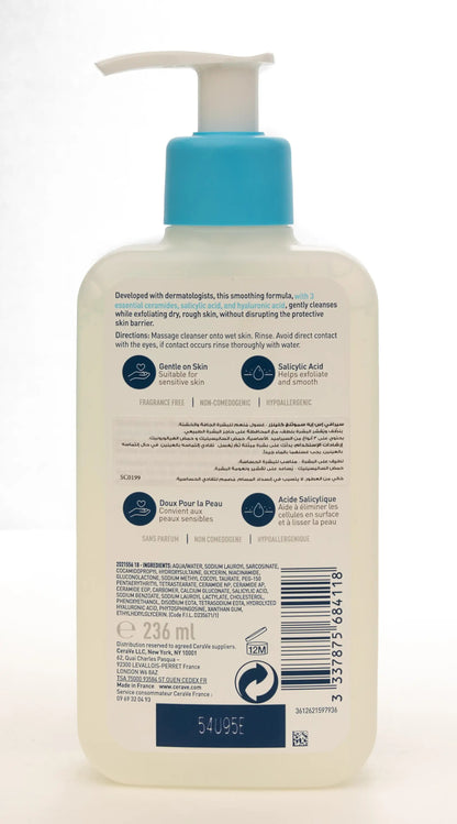 CeraVe SA Smoothing Cleanser 236 Ml