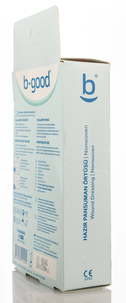 B-Good Nonwoven Wound Dressing 5X7.5Cm 10 Pieces