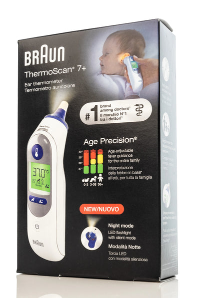 Braun Thermoscan 7+ Ear Thermometer [IRT 6525]