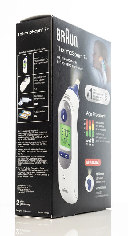 Braun Thermoscan 7+ Ear Thermometer [IRT 6525]