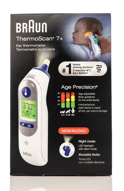 Braun Thermoscan 7+ Ear Thermometer [IRT 6525]