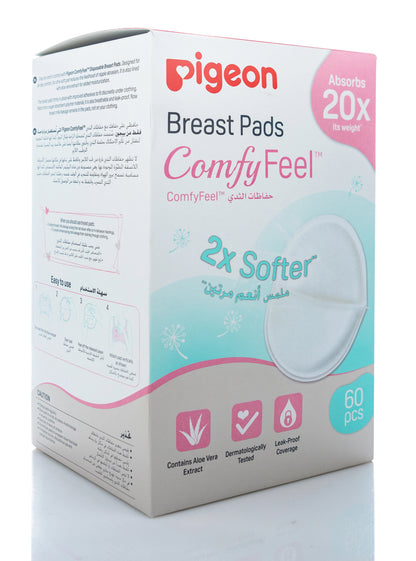 Pigeon Breast Pads Comfy Feel 60 Piece [5938]