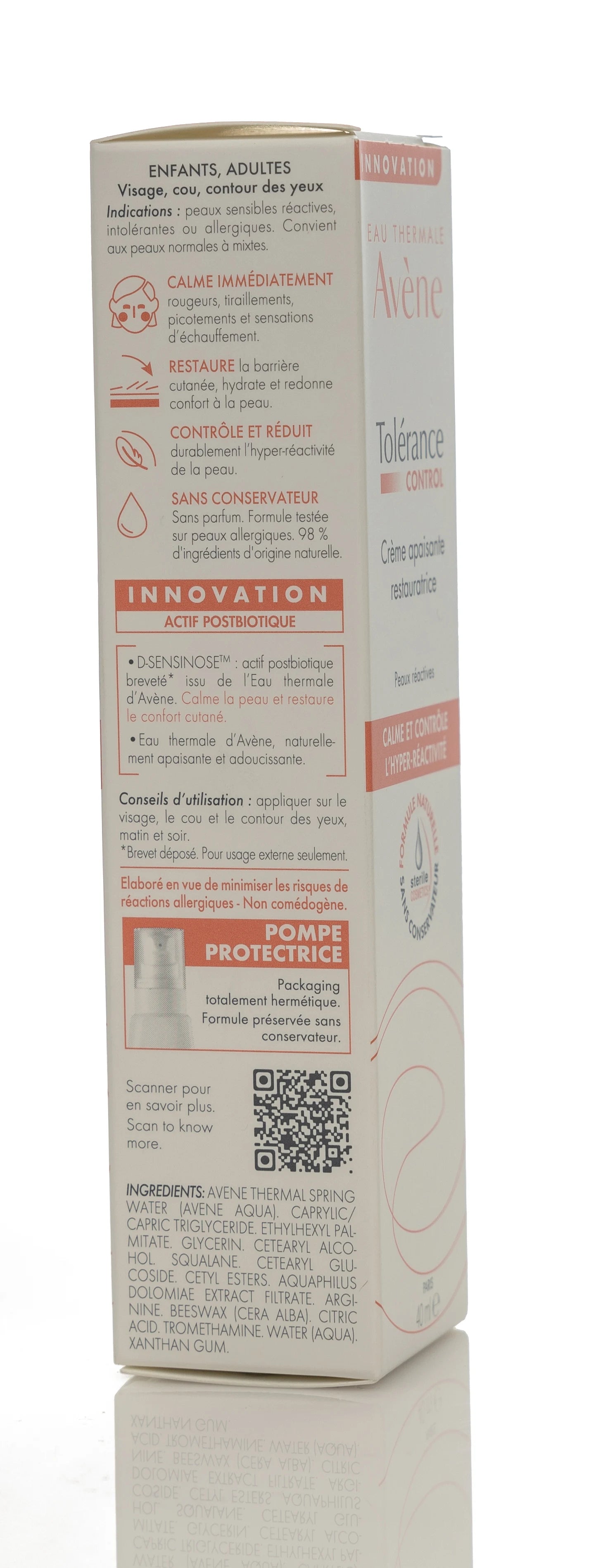 Avène Tolerance Control Restorative Soothing Cream 40 Ml