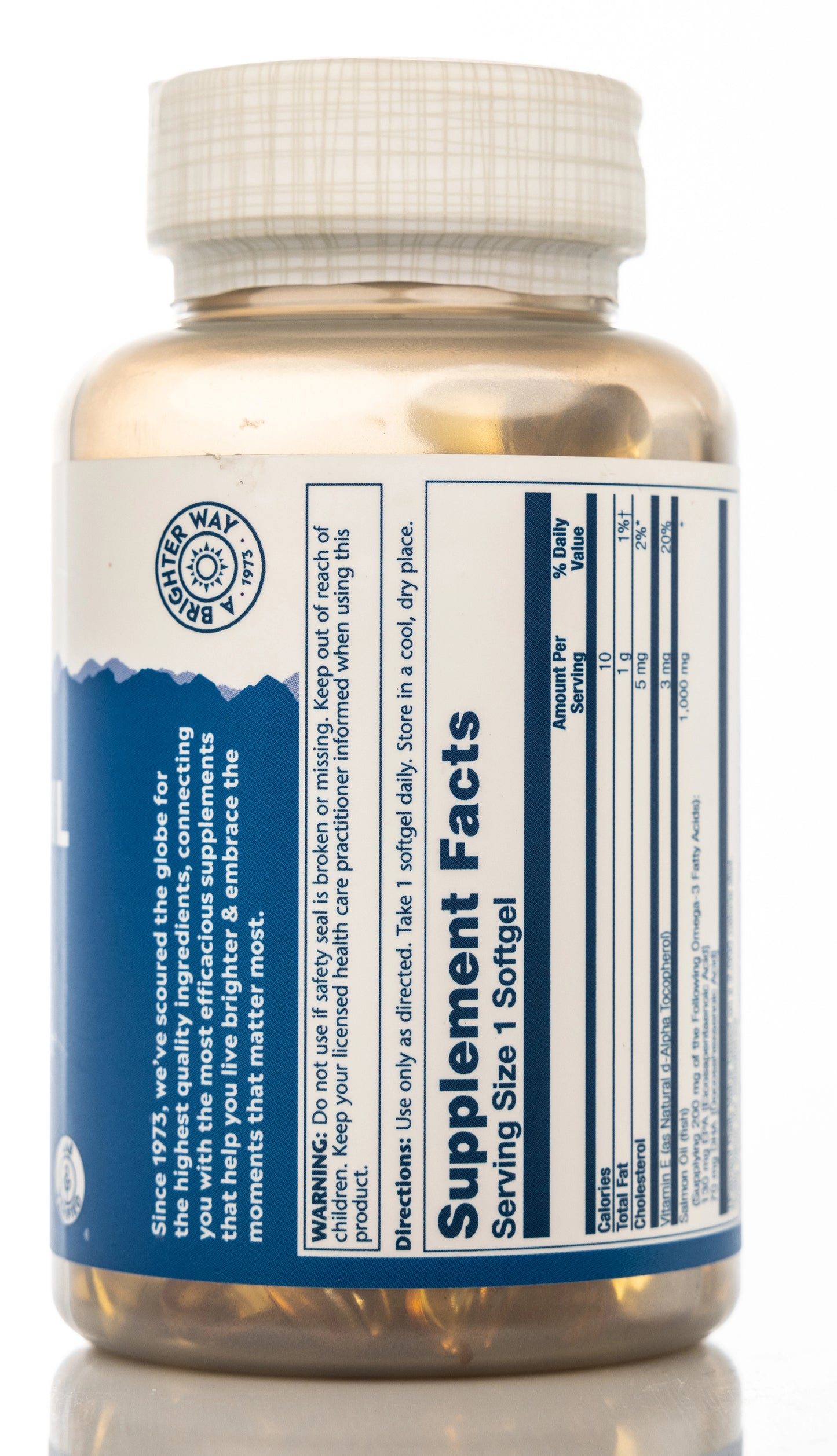 Solaray Salmon Fish Oil 1000mg 90 Capsules
