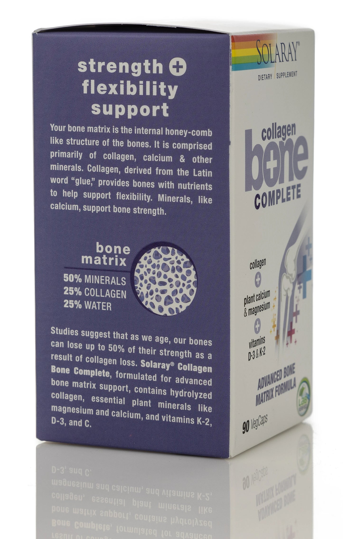 Solaray Collagen Bone Complete 90 Capsules