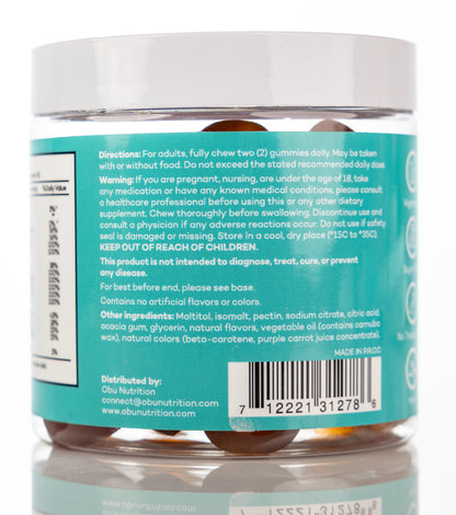 OBU Adult Multi vitamin Gummies 60 Gummies