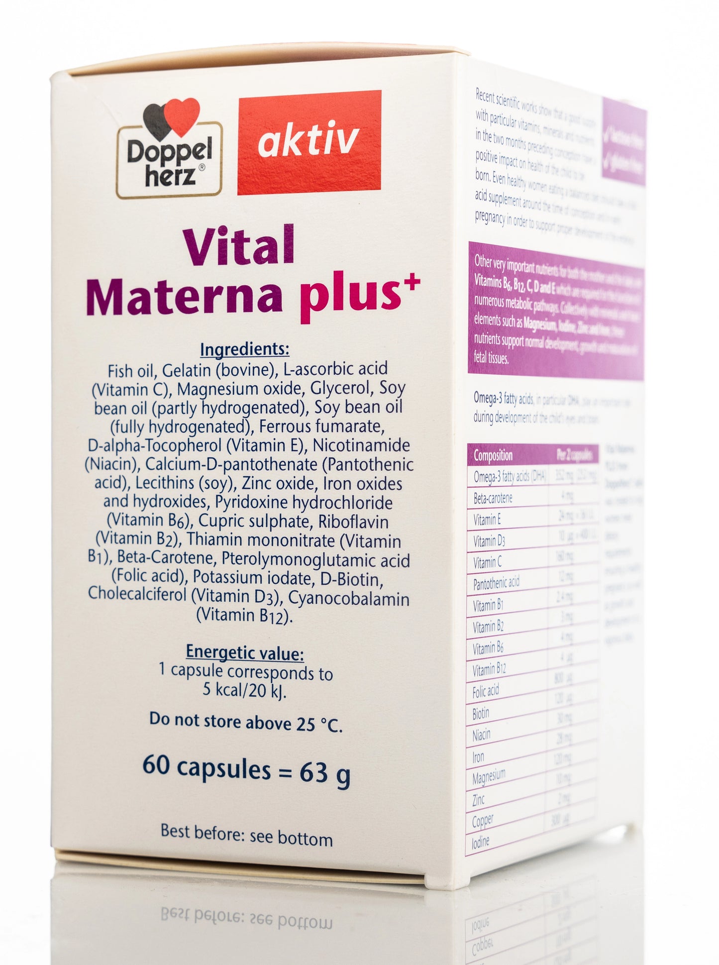 Doppelherz Aktiv Vital Materna Plus 60 Capsule