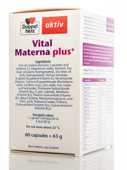 Doppelherz Aktiv Vital Materna Plus 60 Capsule