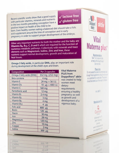Doppelherz Aktiv Vital Materna Plus 60 Capsule