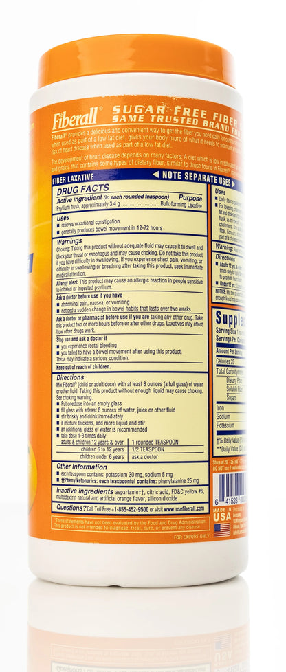 Fiberall Orange 283 Gm Powder