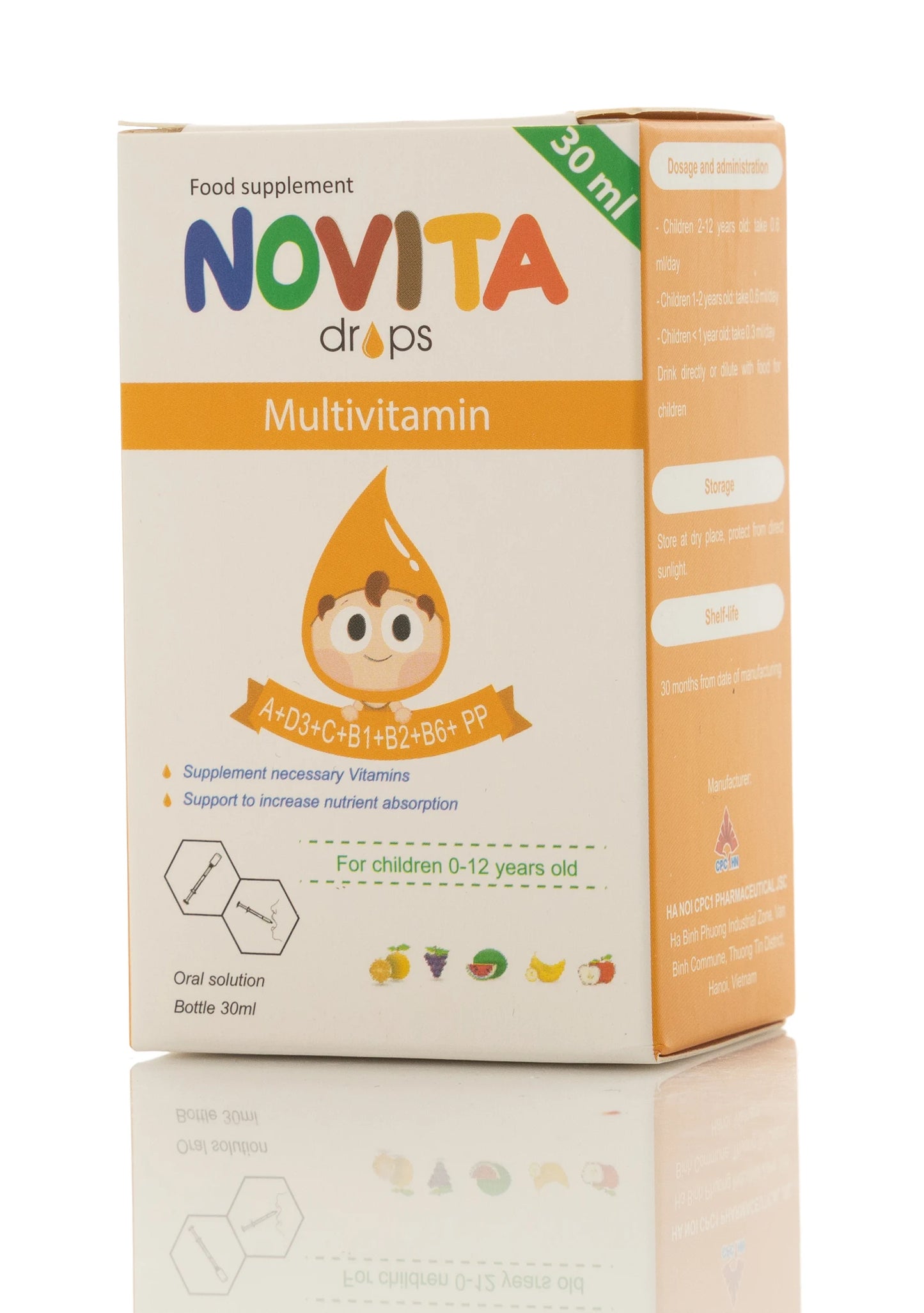 Novita Drops multivitamin 30ml