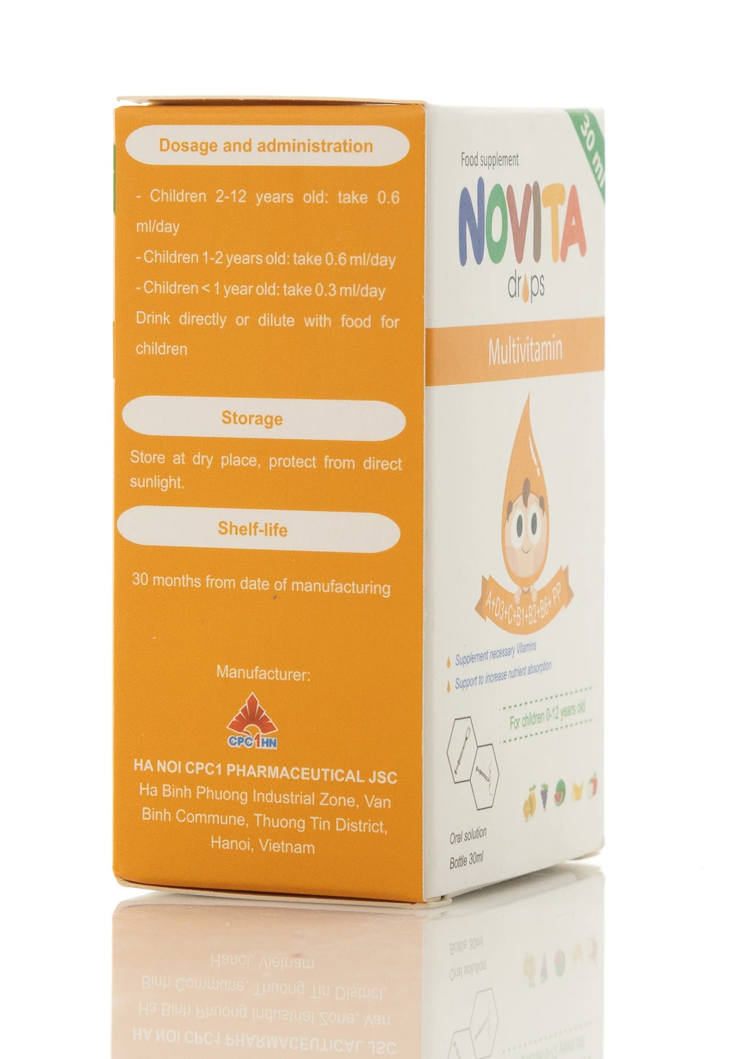 Novita Drops multivitamin 30ml