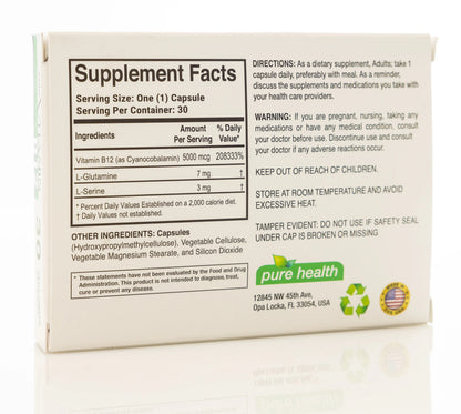 Pure Health Pure Vitamin-B12 30 Capsules
