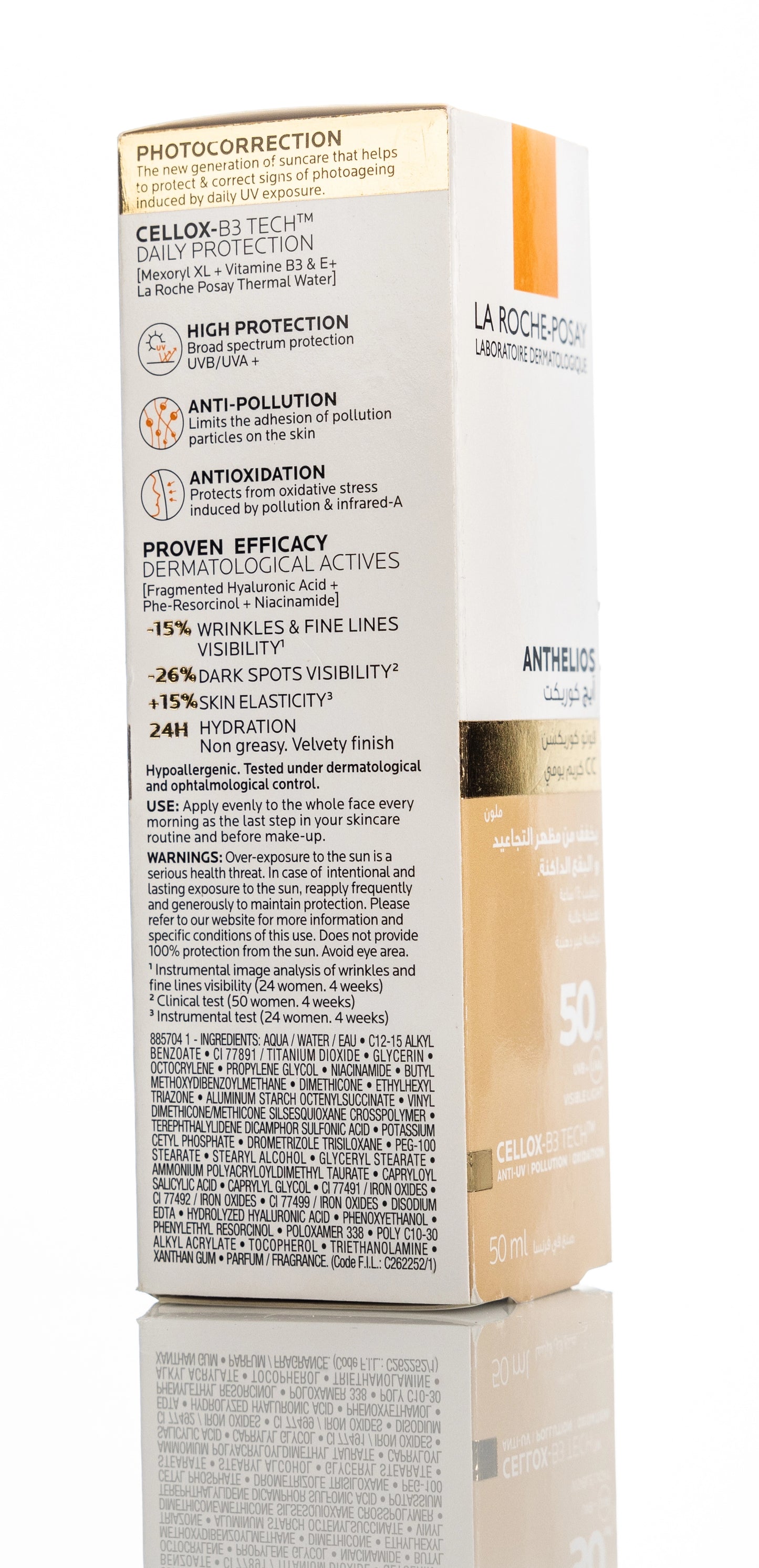 La Roche-Posay Age Correct Cc [Tint] Spf 50/50 Ml