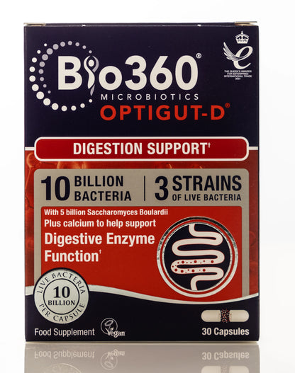 Bio 360  OPTIGUT-D 10 Billion 30 Capsule