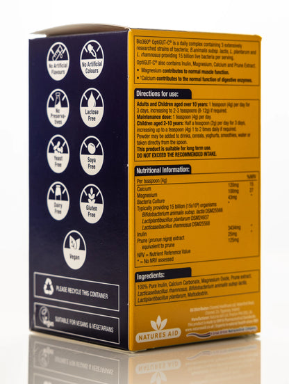 Bio 360 OPTIGUT-C 15 Billion Powder 120 Gm