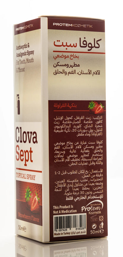 Clova Sept Tropical Spray Strawberry Flavor 50 Ml