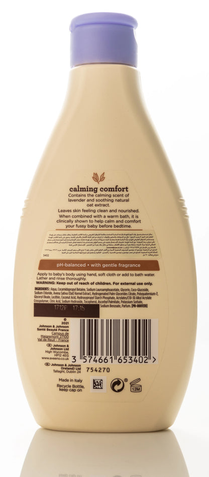 Aveeno Baby Calming Comfort Bedtime Bath And Wash 250 Ml
