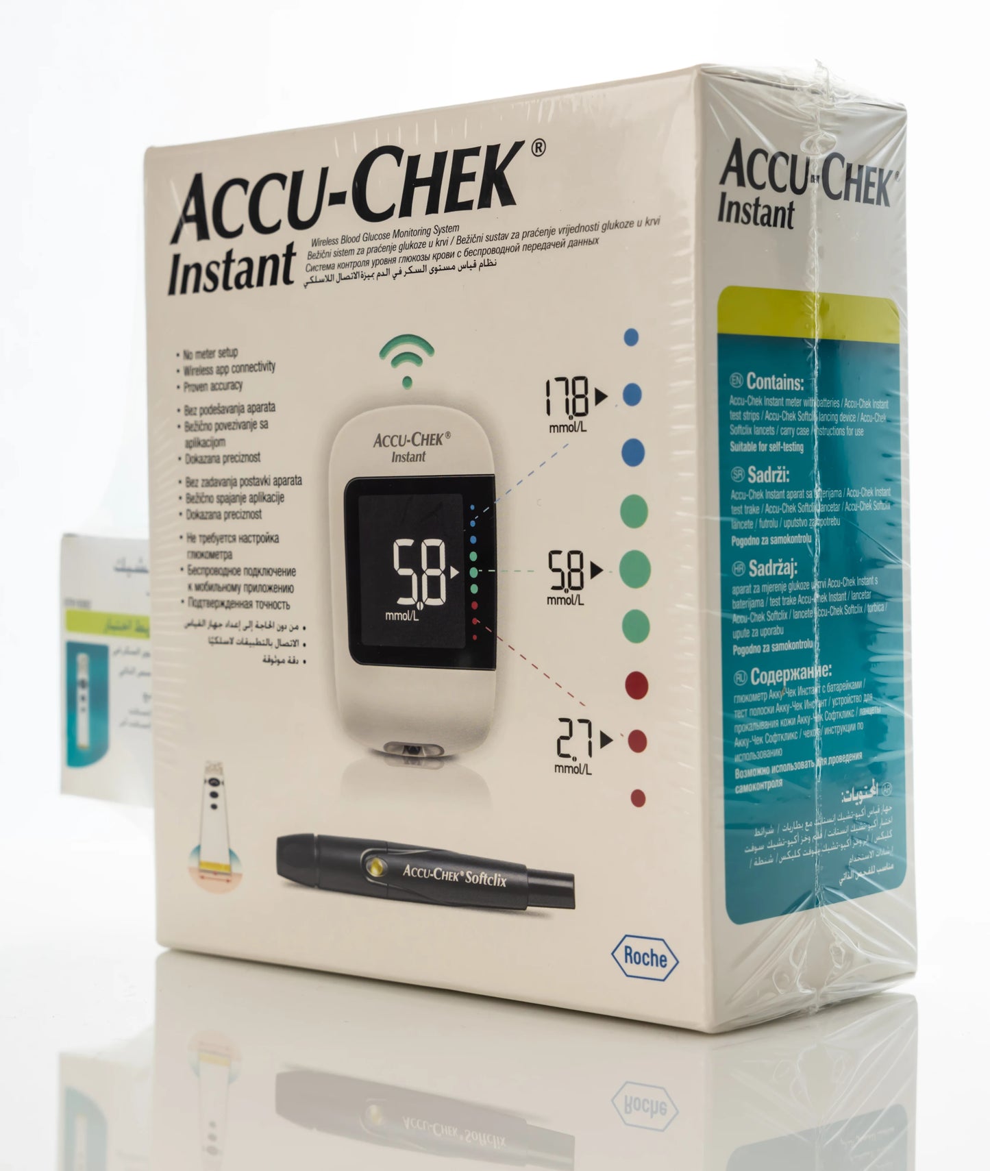 Accu Check Instant 50 Strip + Machine Mmol