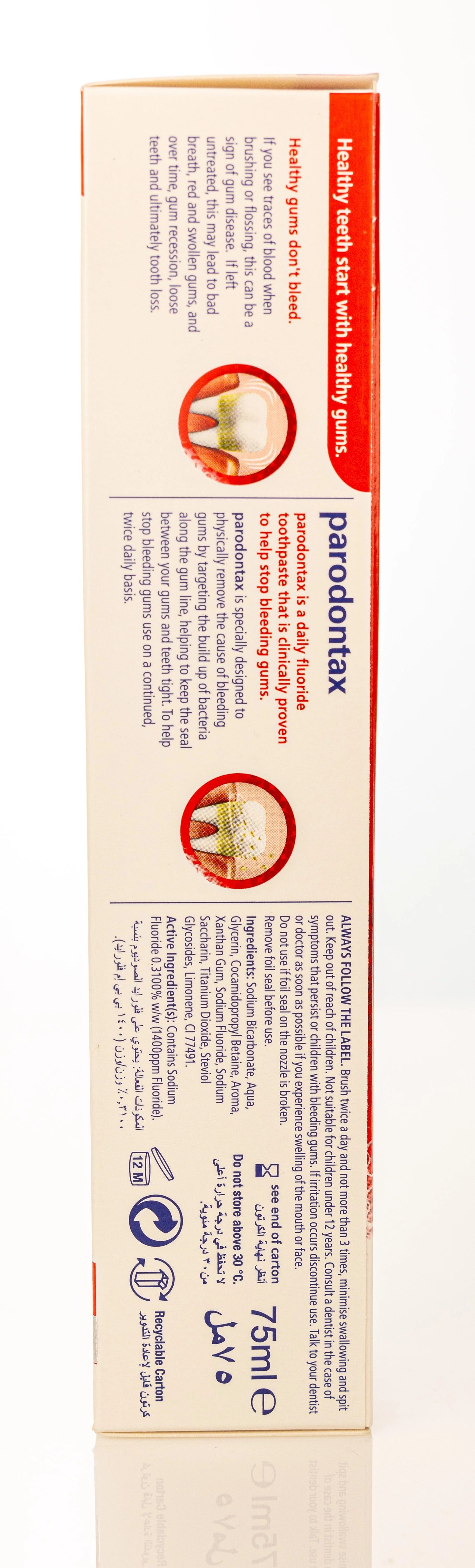 Parodontax  Daily Fluoride-Whitening Toothpaste 75ml