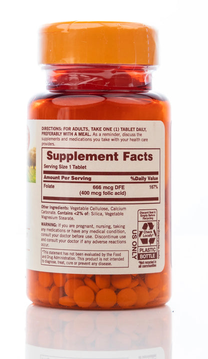 Sundown Folate (Folic Acid 400 Mcg) 350 Tablets