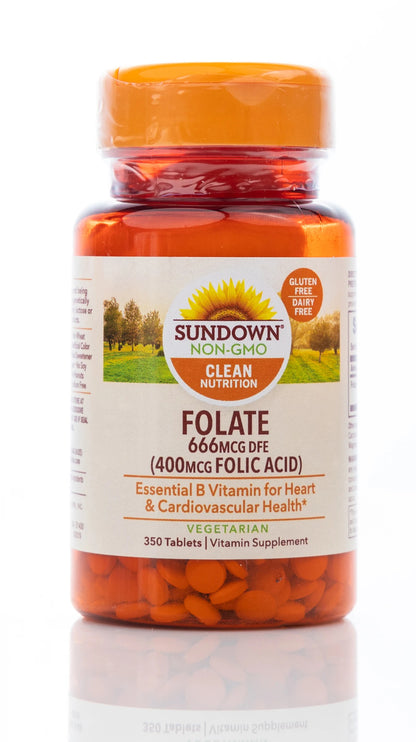 Sundown Folate (Folic Acid 400 Mcg) 350 Tablets