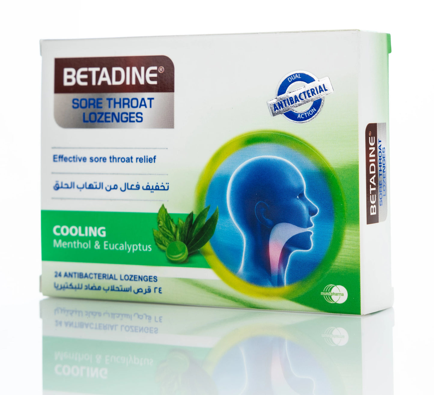 Betadine Throat Menthol & Eucalyptus 24 Lozenges