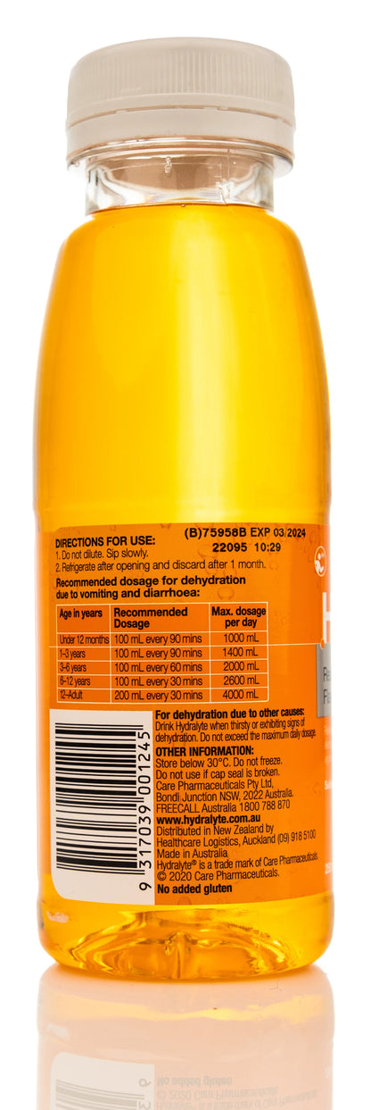 Hydralyte Orange 250ml
