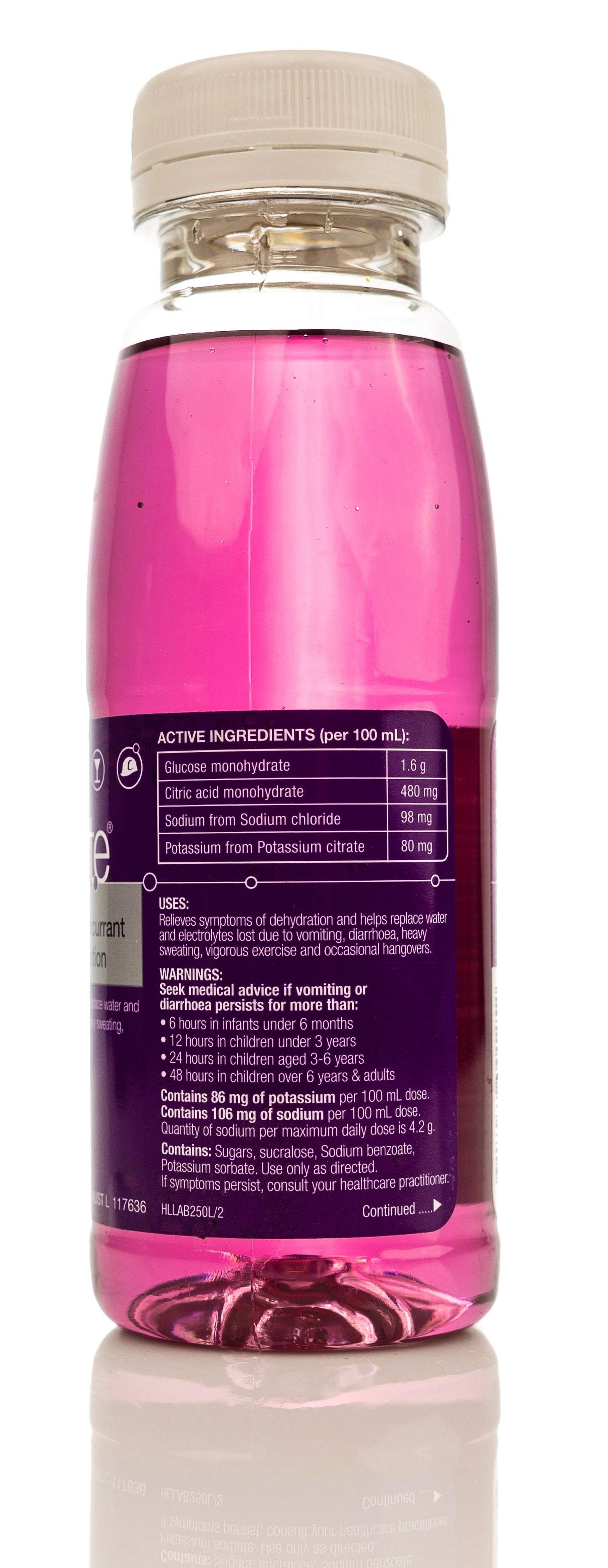 Hydralyte Apple & Blackcurrant 250ml