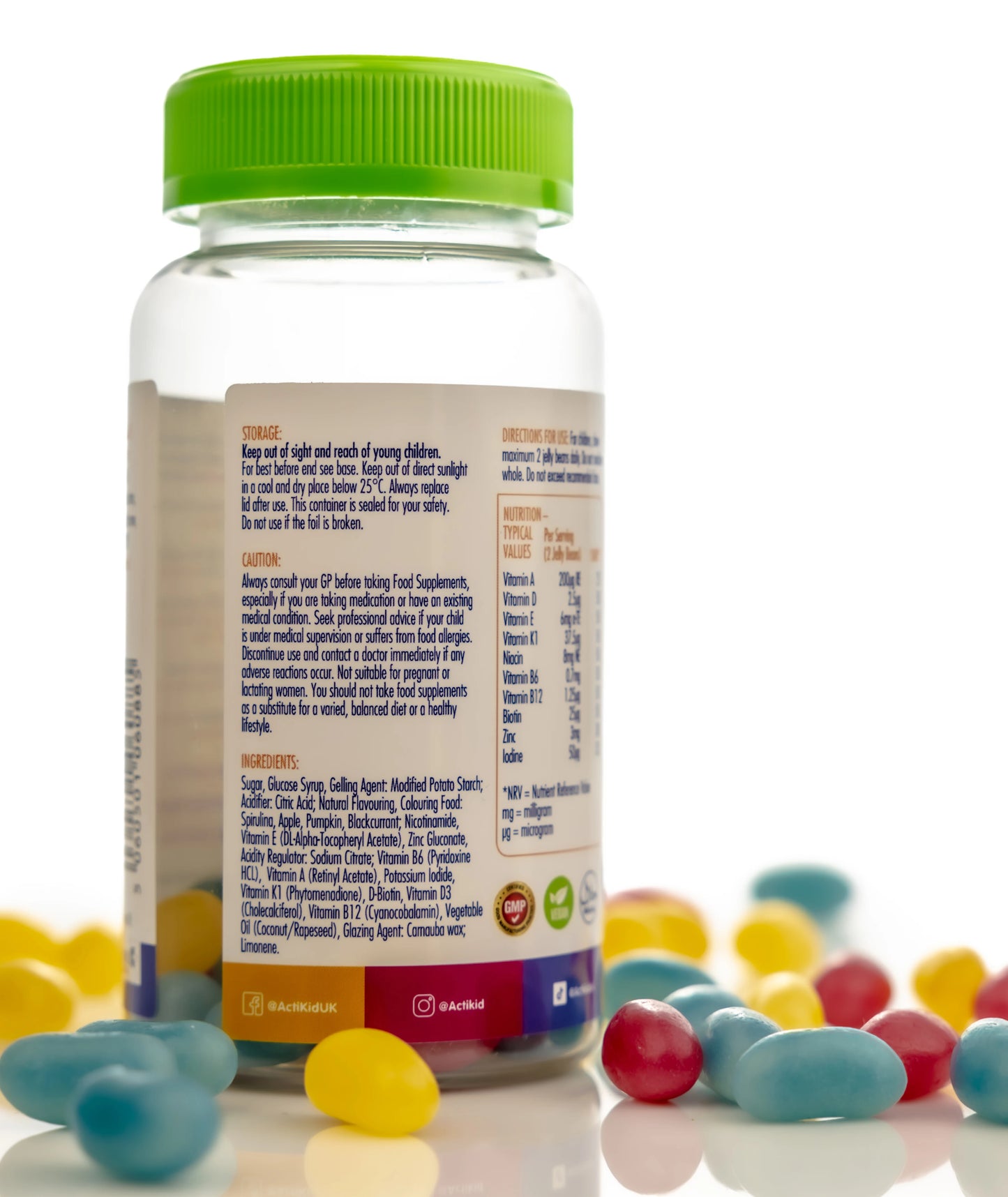 Actikid Magic Beans Multi Vitamin 60 Gummies