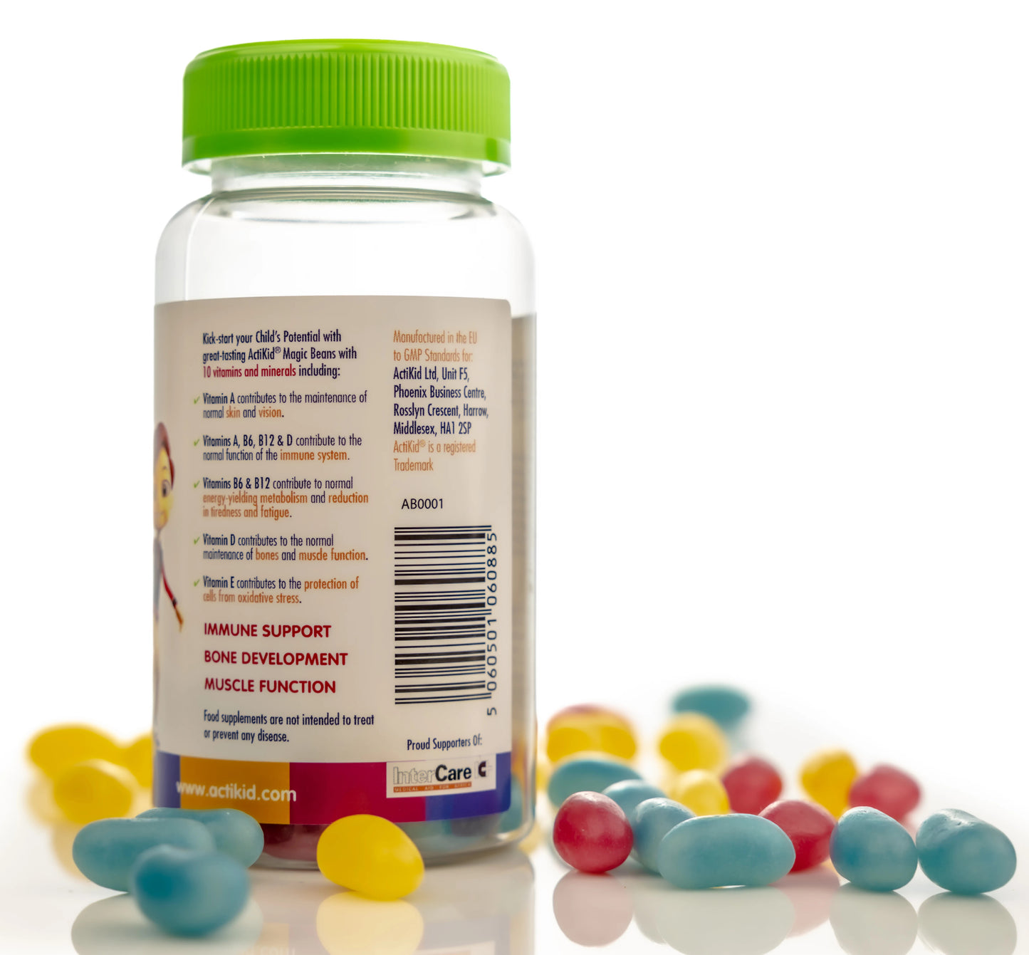 Actikid Magic Beans Multi Vitamin 60 Gummies