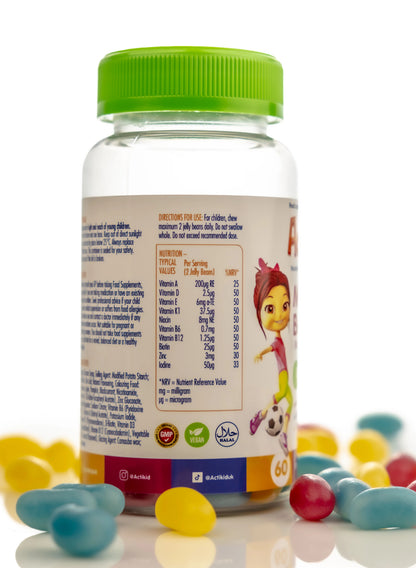 Actikid Magic Beans Multi Vitamin 60 Gummies