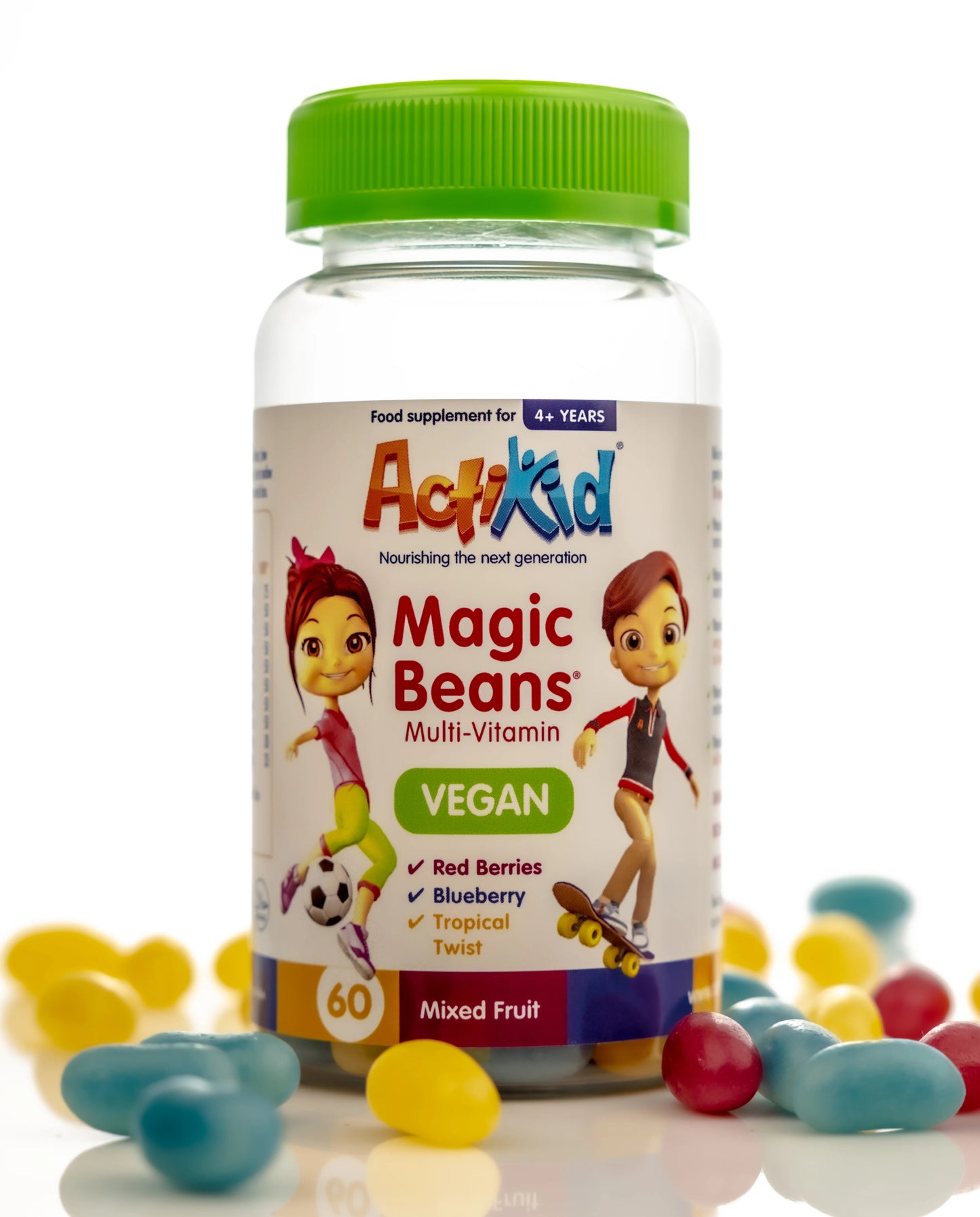 Actikid Magic Beans Multi Vitamin 60 Gummies