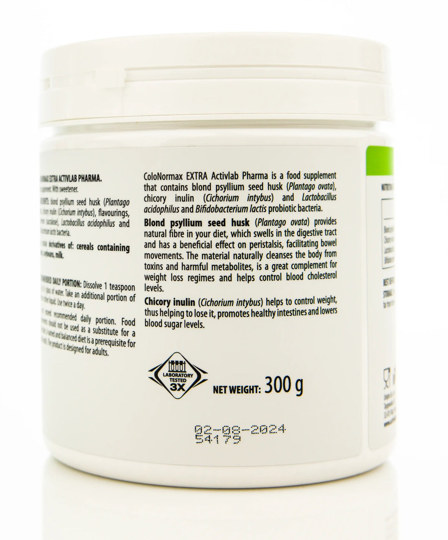 Colonormax Extra Powder[Apple Flavor] 300 Gm
