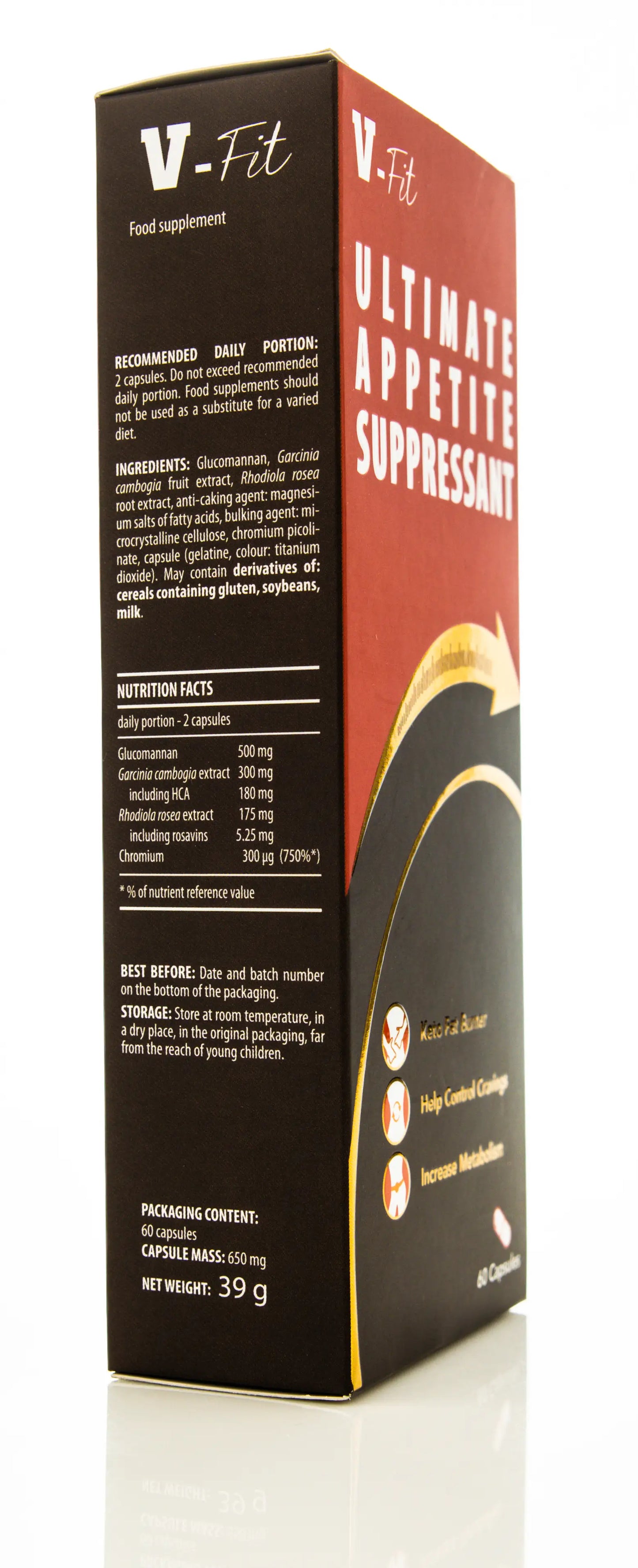 V-Fit Ultimate Appetite Suppressant 60 Capsules