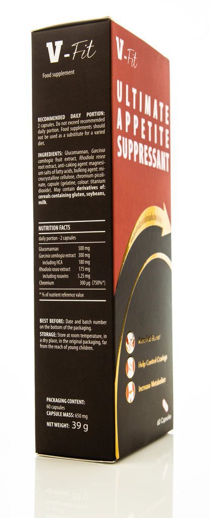V-Fit Ultimate Appetite Suppressant 60 Capsules
