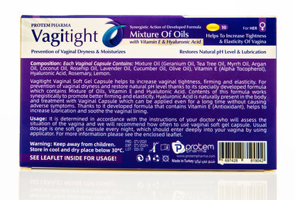 Vagitight Vaginal Suppository 10 Pieces