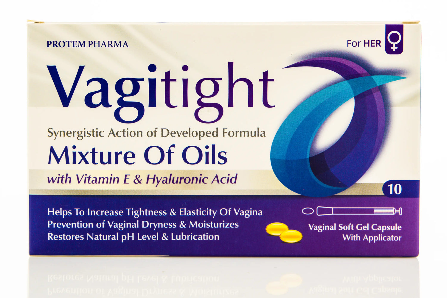 Vagitight Vaginal Suppository 10 Pieces